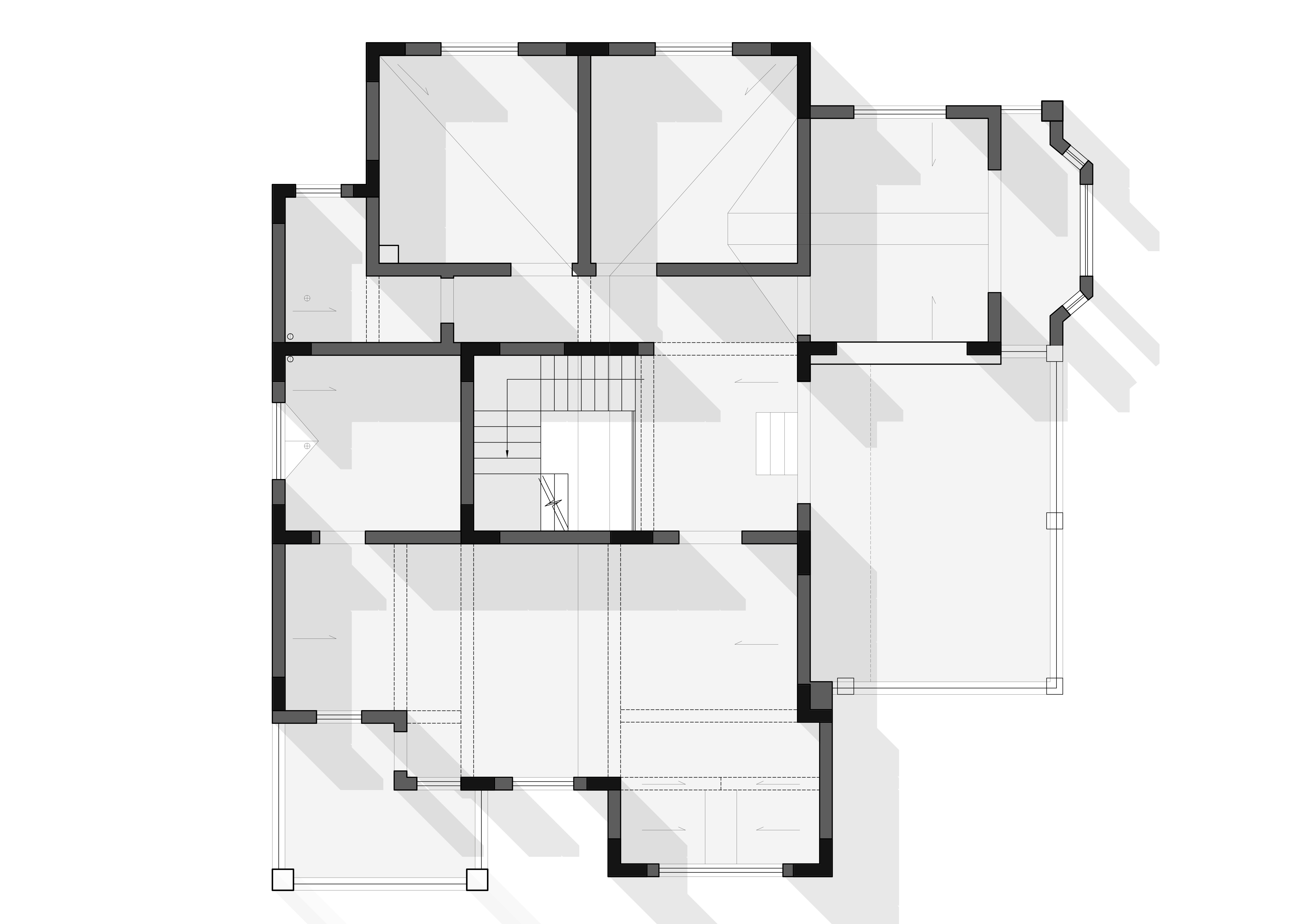 新虹桥别墅原房屋户型图