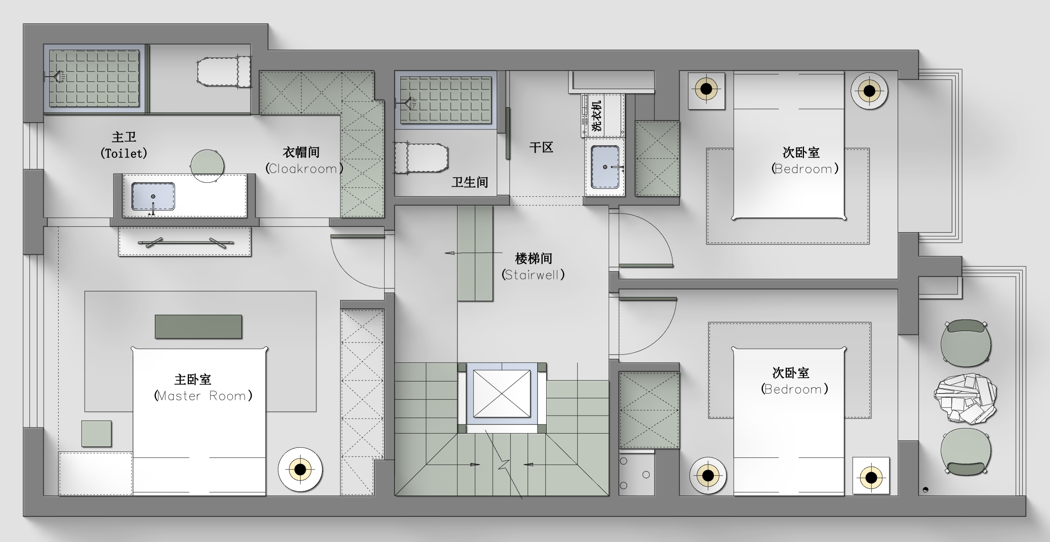 汤臣豪庭户型分析图