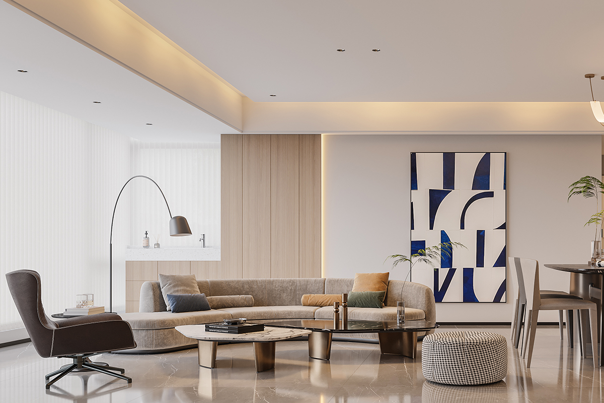 柏悦前湾148㎡意式4室2厅