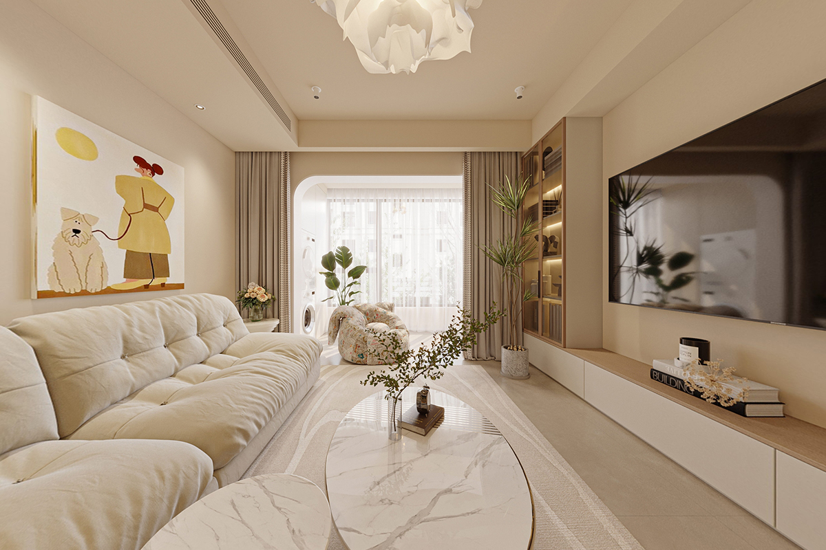 盛世豪园二期90㎡现代简约2房2厅