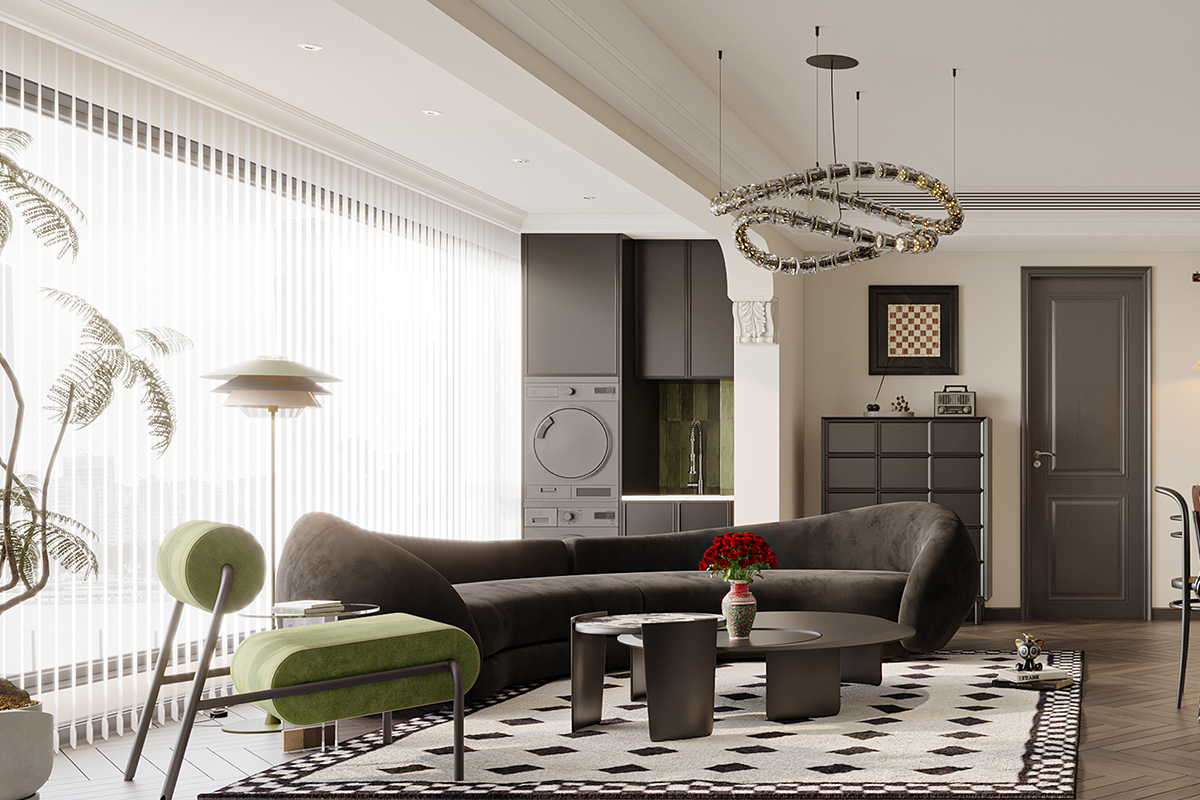 映樾庄150㎡中古风3室2厅