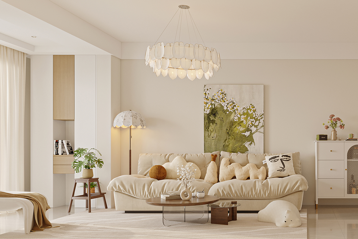 保利铃兰公馆130㎡现代简约4室2厅